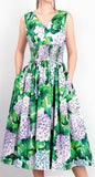 Hydrangea Sleeveless Dress - DESIGNER INSPIRED FASHIONS