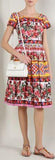 'Mambo' Print Poplin Dress - DESIGNER INSPIRED FASHIONS