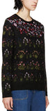 Floral Intarsia Knit 'Primavera' Sweater