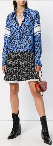 Multi-Pattern Dress