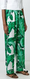 Banana Leaf Print Pajama Top & Pant Set - DESIGNER INSPIRED FASHIONS