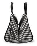 Hammock Tweed Small Bag Black/White