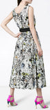 Cotton Cartoon Dress with Bow