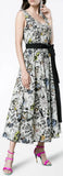 Cotton Cartoon Dress with Bow