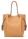 Flamenco Knot Tote Bag Light Caramel/Tan