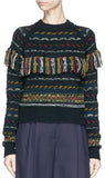 Multicolored Tassel Wool Sweater - DESIGNER INSPIRED FASHIONS
