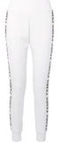Logo Zip Jersey Sweatshirt and Pant Set, White