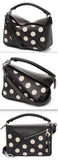 Puzzle Dots Bag Black/Greige