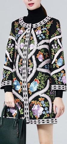 Embroidered Coat