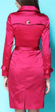 Belted Double-Breasted Trench Coat - DESIGNER INSPIRED FASHIONS