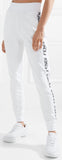 Logo Zip Jersey Sweatshirt and Pant Set, White