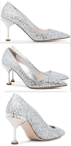 Glitter 85 Pumps