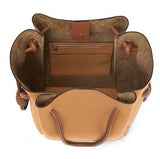 Flamenco Knot Tote Bag Light Caramel/Tan