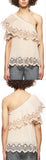 Pleated Embroidery Top - DESIGNER INSPIRED FASHIONS