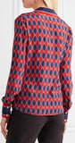GG Printed Crepe de Chine Shirt