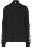 Logo Zip Jersey Sweatshirt and Pant Set, Black