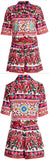 'Mambo' Print Shirt & Short Set - DESIGNER INSPIRED FASHIONS