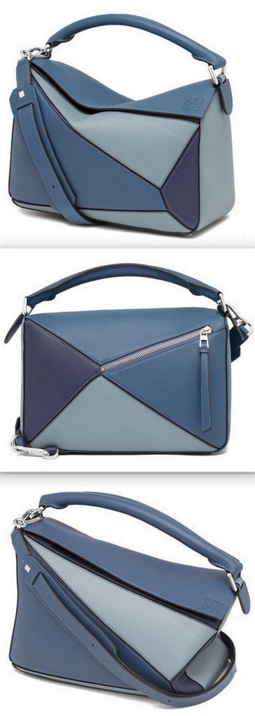 Puzzle Bag Varsity Blue Multitone
