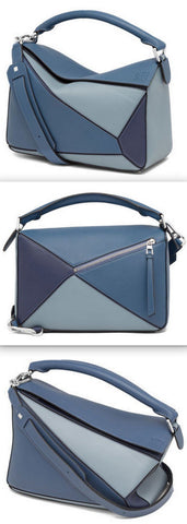 Puzzle Bag Varsity Blue Multitone