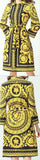 Baroque Print Shirt-Dress