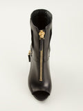 Open-Toe Ankle Boots