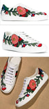 Ace Embroidered Low Top Sneaker - Floral | DESIGNER INSPIRED FASHIONS