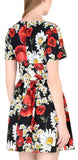 Daisy and Poppy Print Dress