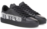 Albert Logo-Print Leather Trainers - White or Black