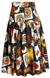 'Gonna' Card Print Skirt