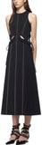 Black Cut-Out Midi Dress - DESIGNER INSPIRED FASHIONS