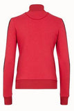 Logo Zip Jersey Sweatshirt and Pant Set, Red