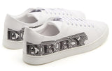 Albert Logo-Print Leather Trainers - White or Black