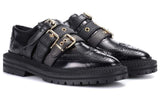 Doherty Multi-Strap Leather Brogues | DESIGNER INSPIRED FASHIONS