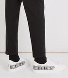 Albert Logo-Print Leather Trainers - White or Black