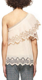 Pleated Embroidery Top - DESIGNER INSPIRED FASHIONS