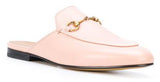 Princetown Leather Slippers - Pink, Red, White