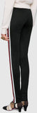 Embroidered Zip Sweatshirt & Technical Stirrup Leggings