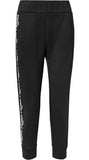 Logo Zip Jersey Sweatshirt and Pant Set, Black