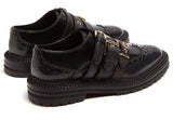 Doherty Multi-Strap Leather Brogues | DESIGNER INSPIRED FASHIONS