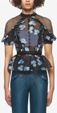 Fil Coupe Open Back Cape Top - DESIGNER INSPIRED FASHIONS