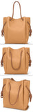 Flamenco Knot Tote Bag Light Caramel/Tan