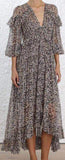 'Prima' Cherry Cape Dress