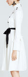 Side-Button-Down Shirt-Dress