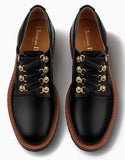 Derby Shoes in Calfskin Leather - Black or White