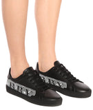Albert Logo-Print Leather Trainers - White or Black