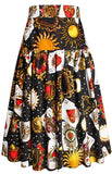 'Gonna' Card Print Skirt