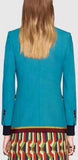 Color-Contrasting Blazer