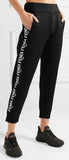 Logo Zip Jersey Sweatshirt and Pant Set, Black