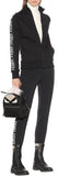 Logo Zip Jersey Sweatshirt and Pant Set, Black