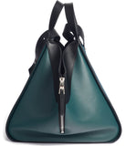Small Hammock Tricolor Pebbled Leather Hobo